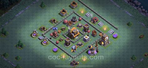 Meisterhütte Lvl 5 Base Link Layout Nachtdorf Coc Clash Of Clans Mh5 Bh5 11