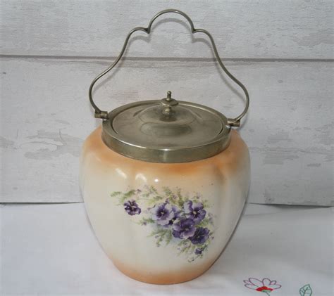 Devon Ware S F Co Ice Bucket Biscuit Barrel Cookie Jar Etsy Uk