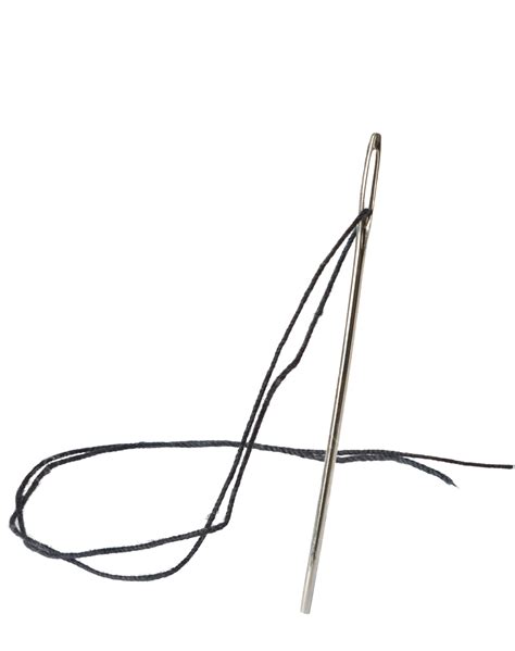 how to sew needle and thread