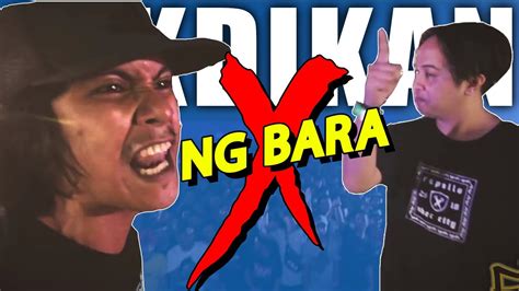 Dikdikan Ng Bara Ep Sak Maestro Vs Invictus Fliptop Youtube