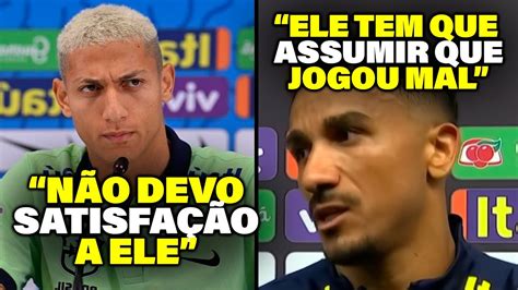 Senegal Tira Sarro Do Brasil Danilo Critica Atua O De Richarlison