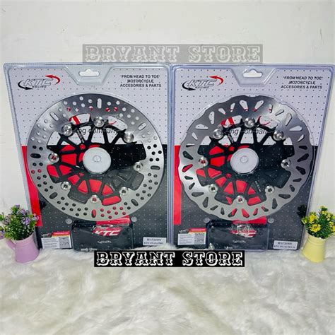 Jual Piringan Cakram Depan Ktc Mm Disc Disk Brake Mm Beat Vario