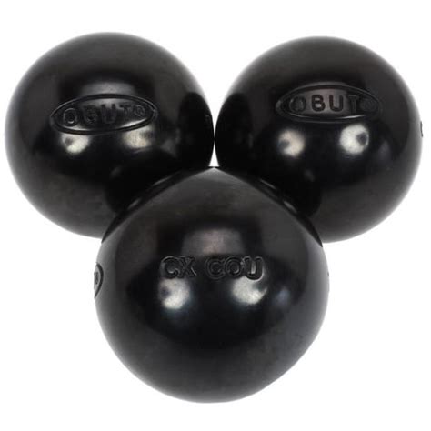 Boules De P Tanque Cx Cou Noire Mm Obut G Noir Cdiscount Sport