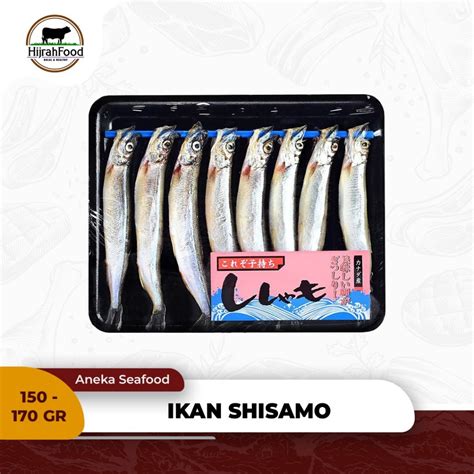 Jual Ikan Shisamo Capelin Shisamo Fish Ikan Isi Telur Shopee