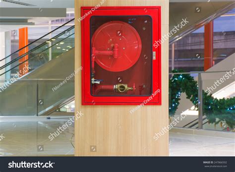 fire hose cabinet mall shutterstock