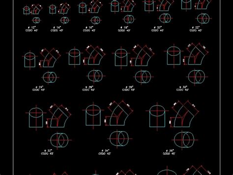 Colzes 45g Acer En Dimensions Millímetres A AutoCAD Llibreria CAD