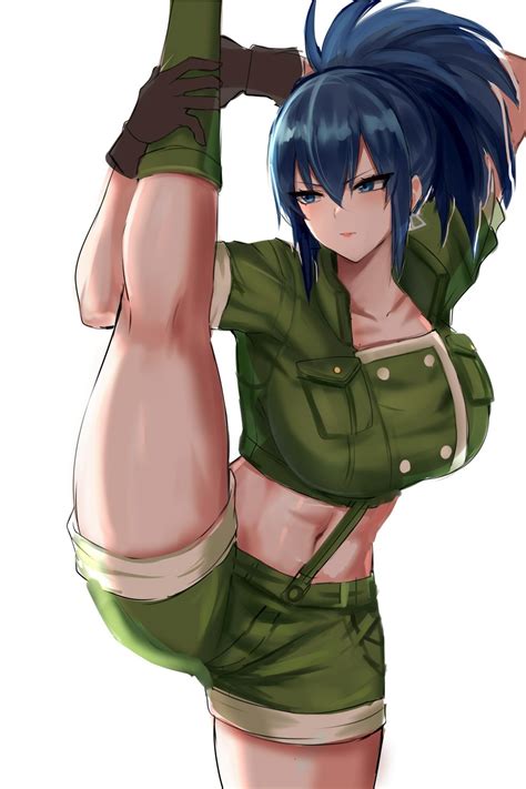 waifus de KOF y más on Twitter leona porfavor no andes antojando