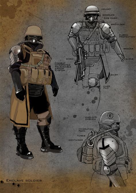 Fallout: Enclave soldier by dywa on DeviantArt