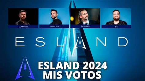 MIS VOTOS Para Los ESLAND 2024 ALGameHD YouTube