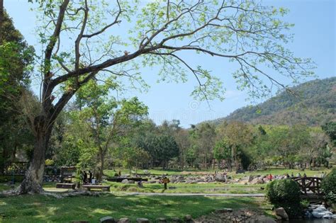 Beautiful Nature View Of Hot Spring At Chae Son National Park In