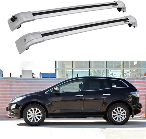 Für Mazda CX 7 SUV 2010 2014 Auto Dachträger Aluminium Relingträger