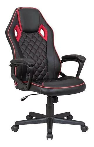 Cadeira Gamer Star Preta E Vermelha Cor Vermelho Mercadolivre