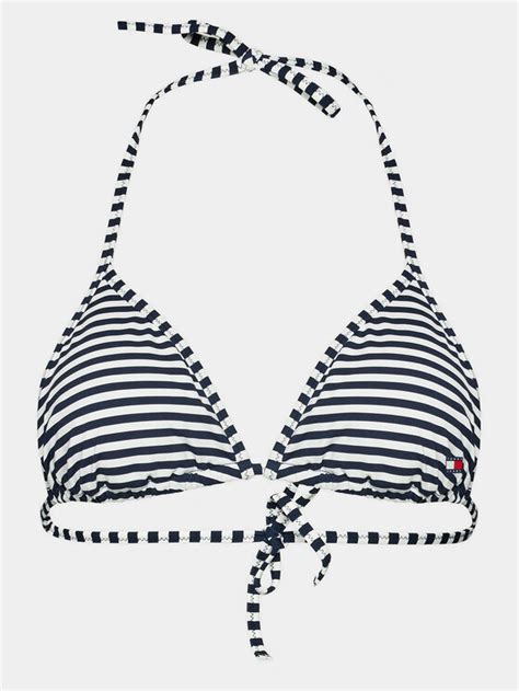 Tommy Hilfiger Bikini Oberteil UW0UW05090 Dunkelblau Modivo De