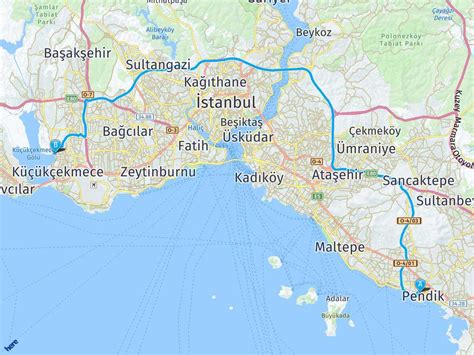 Pendik Tren İstasyonu 3 Havalimanı İstanbul Florya Harita Pendik Tren