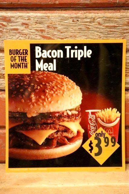 Dp Mcdonald S Translite Bacon Triple Meal Jack S Mart