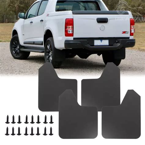 X Front Rear Pickup Mud Flaps Splash Guards Mudguards For Holden