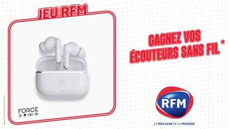 Rfm Vous Offre Vos Couteurs Sans Fil Coutez Partout Le Meilleur De