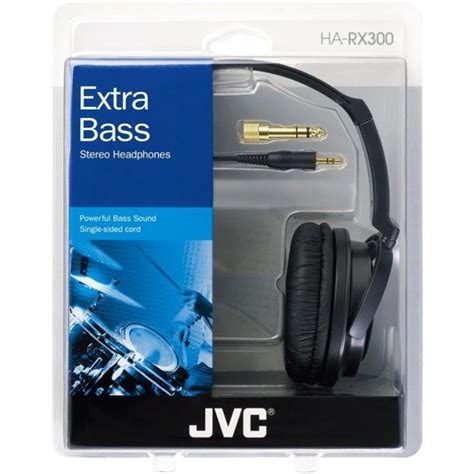 Audifonos Jvc Estereo Diadema Ha Rx300 35mm Adaptador 65mm Valmara