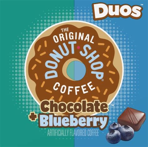 The Original Donut Shop® Duos Chocolate Blueberry Medium Roast K Cup