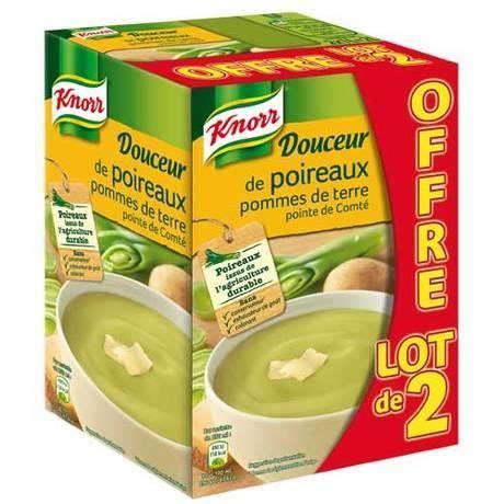 Knorr Soupe Douceur De Poireaux Pommes De Terre 2 X 1 L Cdiscount