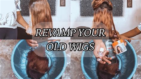 How To Make Your Old Wigs Look New Revamp Your Wigs Youtube