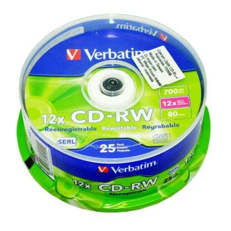 Jual Cd Rw Verbatim Cdrw 700mb Jakarta Utara Pjpaperwork Atk