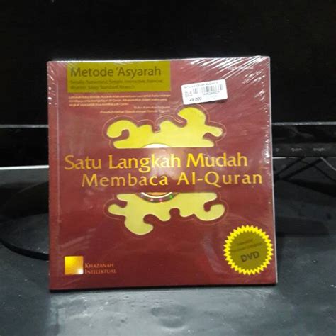 Jual Satu Langkah Mudah Membaca Al Quran Plus DVD Interaktif Metode