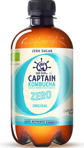 Captain Kombucha Zero Original X Ml What Sup