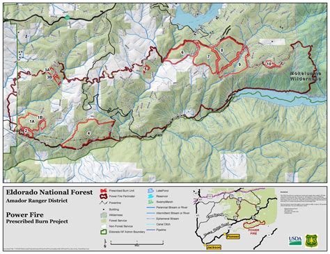 El Dorado National Forest Map - Maping Resources