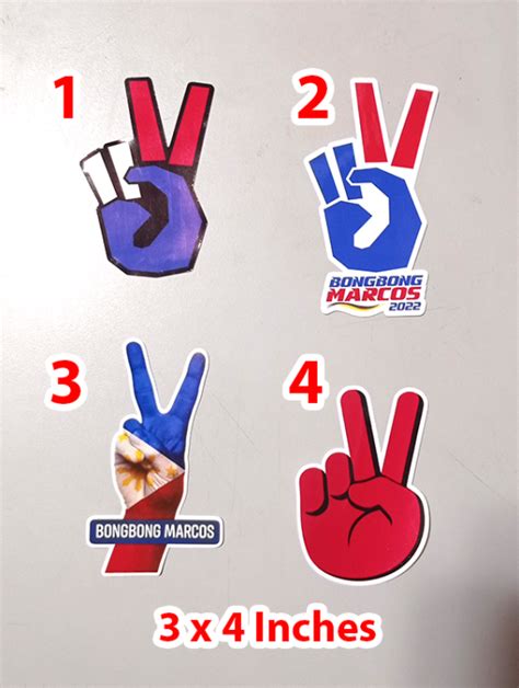 BBM Sticker 2022 Peace Sign Lazada PH