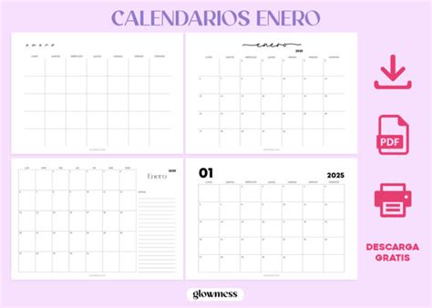 Imprimibles Gratis En Pdf Calendarios Planificadores Y M S