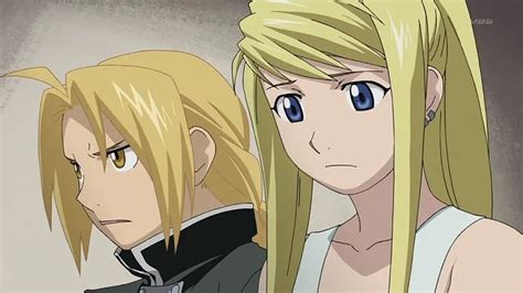 Fma Brotherhood Rush Valley Screencaps Edward Elric And Winry