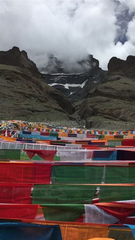 Outer Kora Around Mount Kailash In August In Tibet China Stock Video