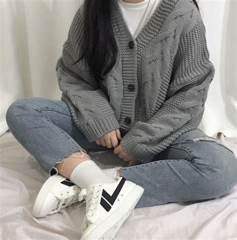 Korean Comfy Aesthetic Outfits