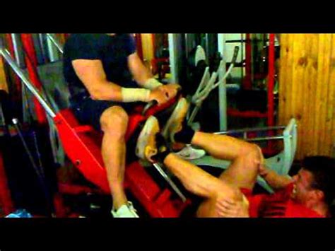 Human Leg Press Gio Kg Piu Youtube