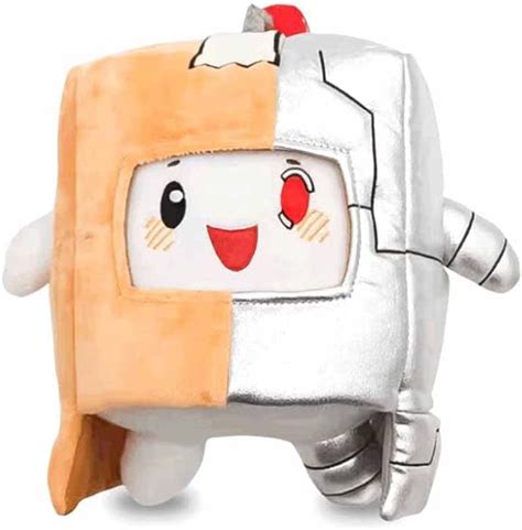 Buy Cute Lankybox Plushies With Led Light Soft Foxy And Boxy Plush Toy