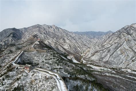 Aerial View of The Great Wall of China · Free Stock Photo