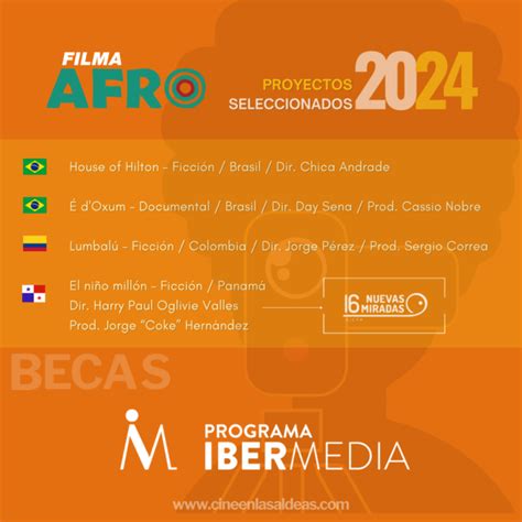 Seleccionados Filma Afro Cine En Las Aldeas