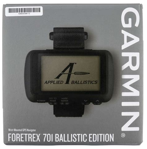 Garmin 0100177210 Foretrex 701 Ballistic Edition Firearms