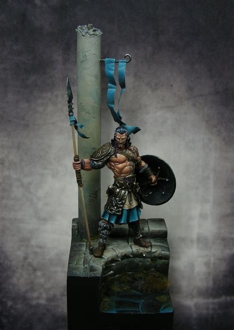 Warrior Of Ancient Nations By Markus Shejtan W · Puttyandpaint