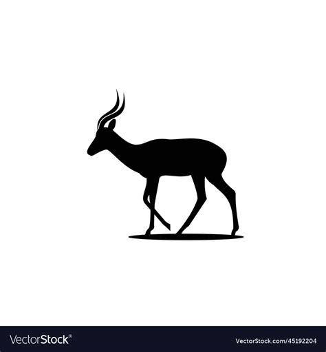 Deer logo template Royalty Free Vector Image - VectorStock