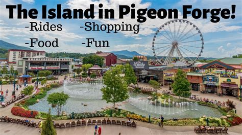 The Island In Pigeon Forge Amusement Park Near Great Smoky Mountains