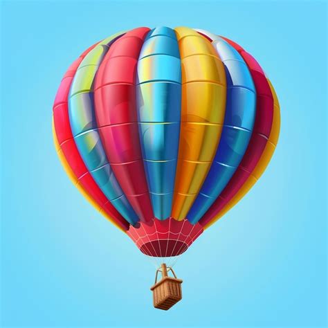 Premium Photo Hot Air Balloon D Vector Illustration
