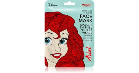 Mad Beauty Disney Princess Ariel Feuchtigkeitsspendende Tuchmaske Mit