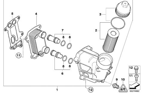 Uszczelki Podstawy Filtra Oleju Bmw D E N Za