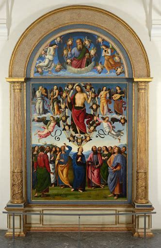 The Ascension Of Christ Perugin Pietro Vannucci Known As Il