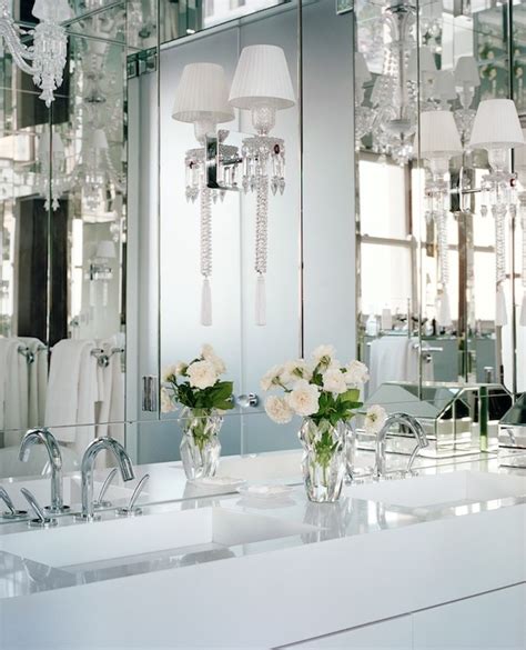 Mirror Backsplash Contemporary Bathroom Andrew Skurman Architects