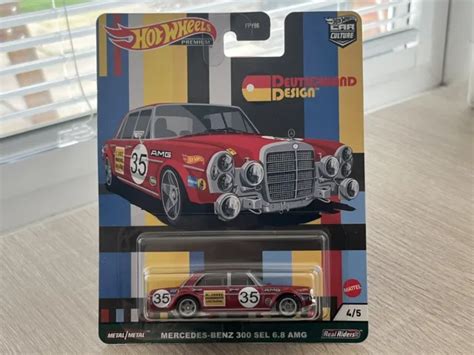 Hot Wheels Premium Car Culture Deutschland Design Mercedes Benz Sel