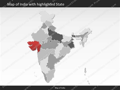 India Map Ppt Background