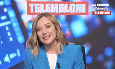 TeleMeloni non è una novità qui da noi esiste da tempo il Comitato